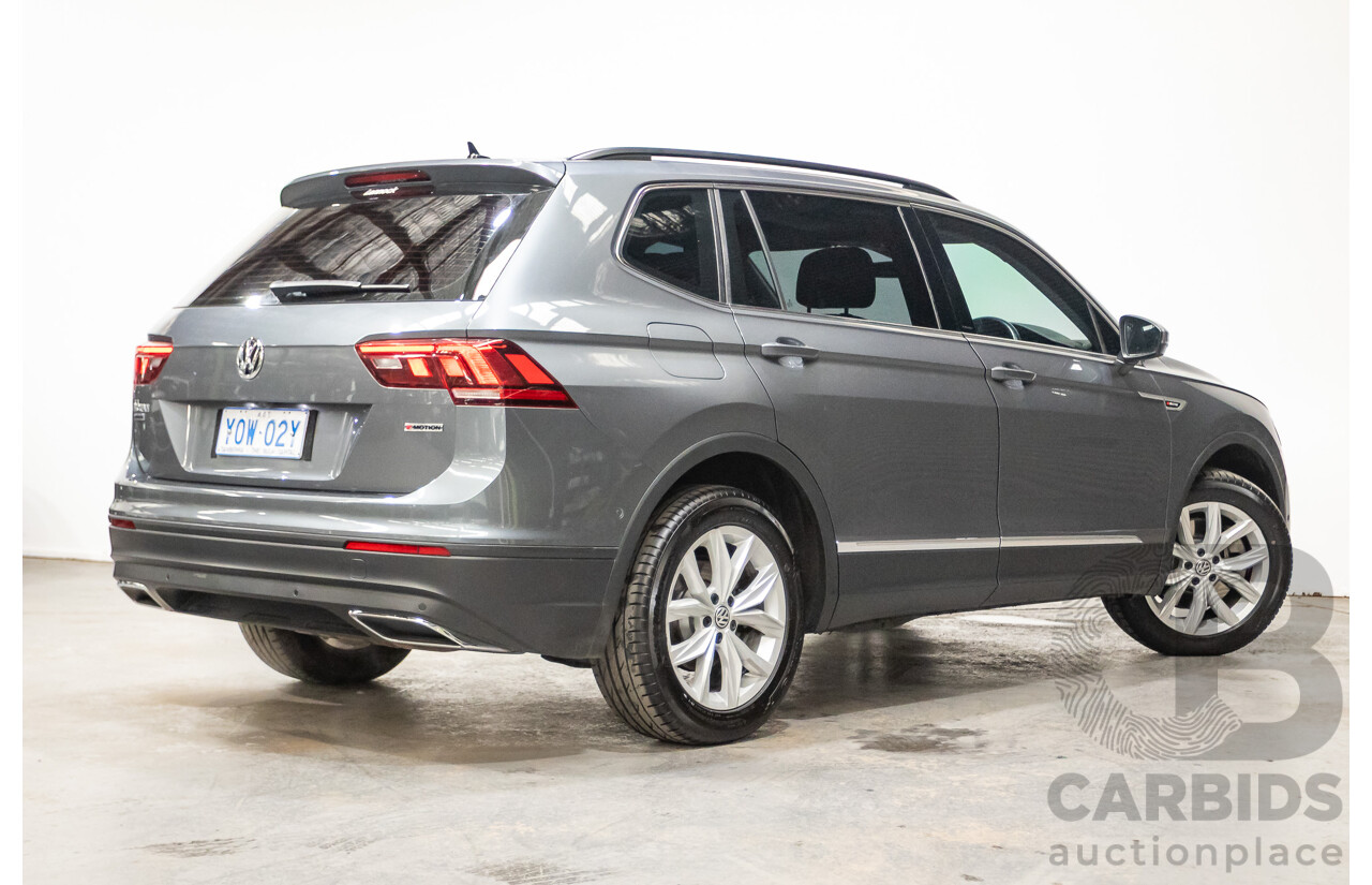 09/2021 Volkswagen Tiguan Allspace 162TSI Proline (AWD) 5NA MY21 4D Wagon Platinum Grey Metallic Turbo 2.0L