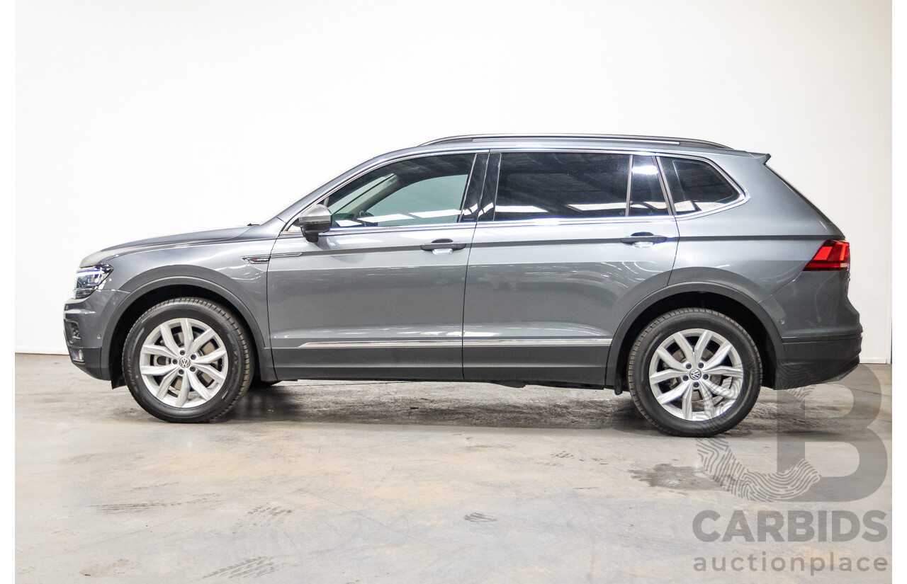09/2021 Volkswagen Tiguan Allspace 162TSI Proline (AWD) 5NA MY21 4D Wagon Platinum Grey Metallic Turbo 2.0L