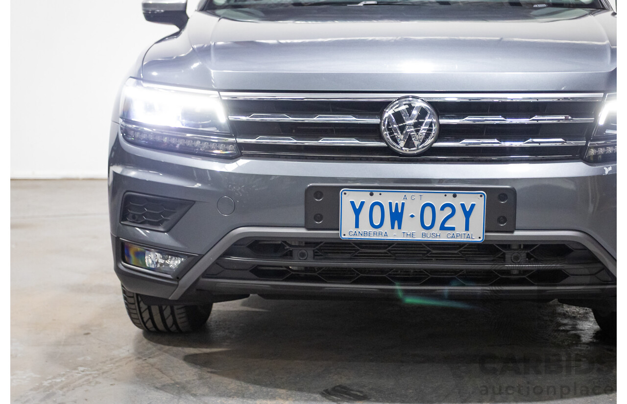 09/2021 Volkswagen Tiguan Allspace 162TSI Proline (AWD) 5NA MY21 4D Wagon Platinum Grey Metallic Turbo 2.0L
