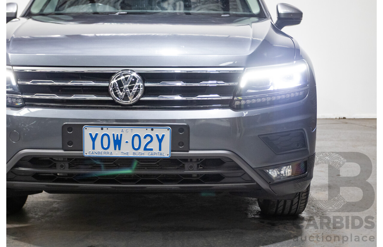 09/2021 Volkswagen Tiguan Allspace 162TSI Proline (AWD) 5NA MY21 4D Wagon Platinum Grey Metallic Turbo 2.0L