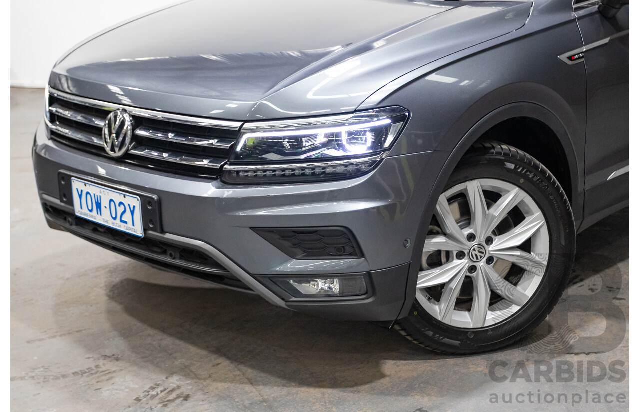 09/2021 Volkswagen Tiguan Allspace 162TSI Proline (AWD) 5NA MY21 4D Wagon Platinum Grey Metallic Turbo 2.0L