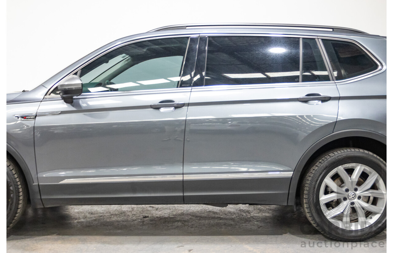 09/2021 Volkswagen Tiguan Allspace 162TSI Proline (AWD) 5NA MY21 4D Wagon Platinum Grey Metallic Turbo 2.0L