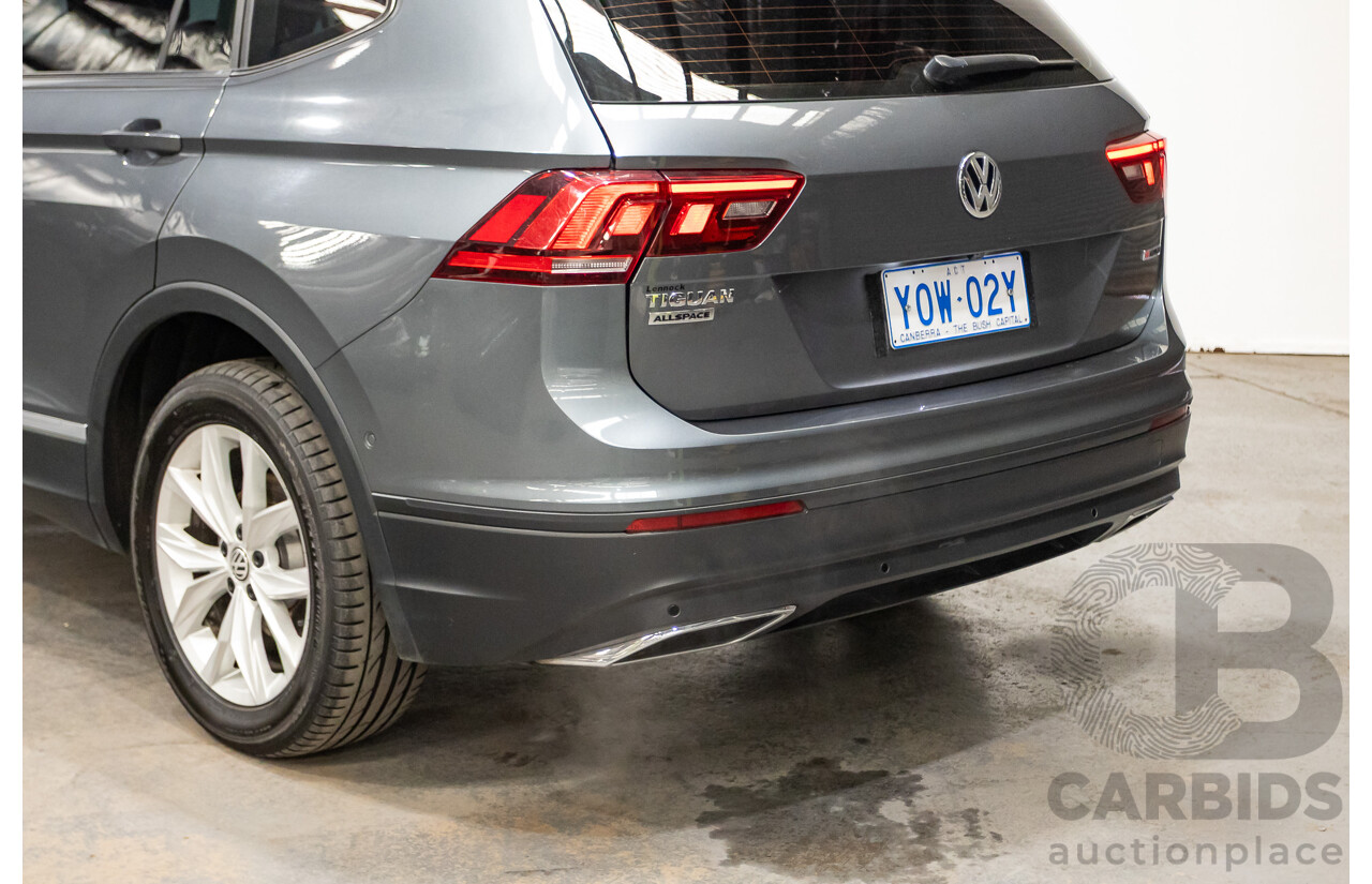 09/2021 Volkswagen Tiguan Allspace 162TSI Proline (AWD) 5NA MY21 4D Wagon Platinum Grey Metallic Turbo 2.0L