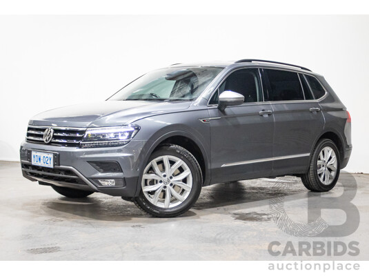 09/2021 Volkswagen Tiguan Allspace 162TSI Proline (AWD) 5NA MY21 4D Wagon Platinum Grey Metallic Turbo 2.0L