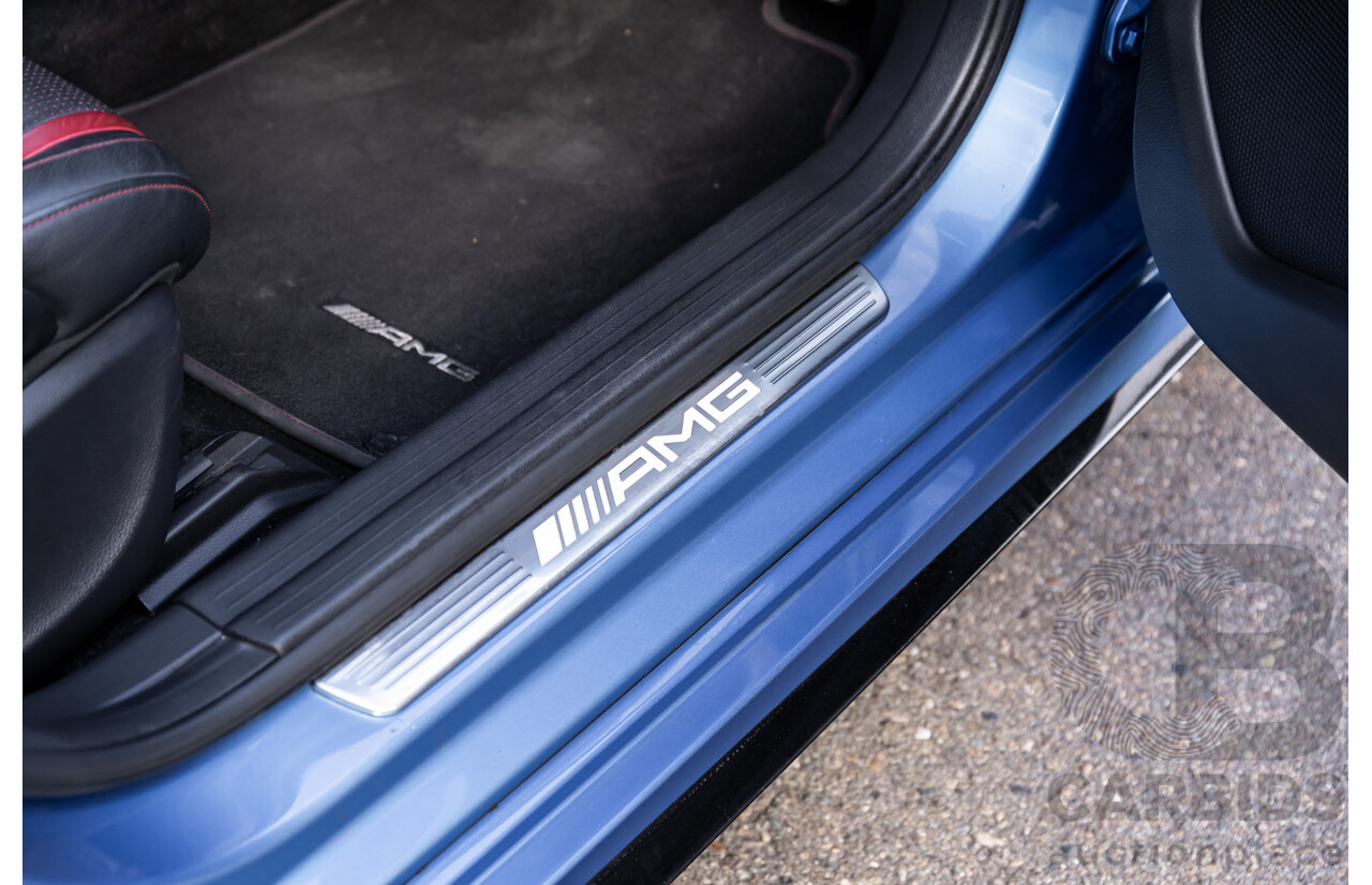 1/2015 Mercedes-Benz A45 AMG 176 MY15 5d Hatchback South Sea Blue Metallic Turbo 2.0L