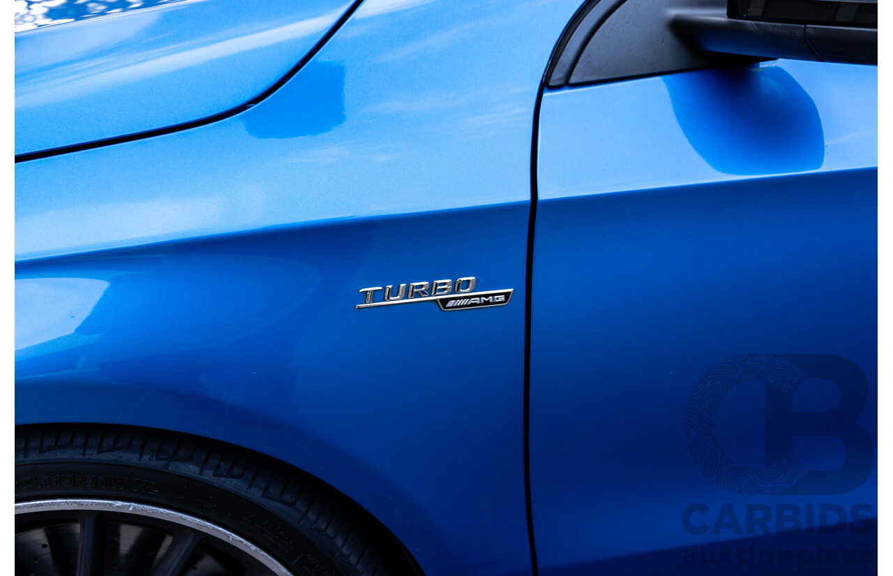 1/2015 Mercedes-Benz A45 AMG 176 MY15 5d Hatchback South Sea Blue Metallic Turbo 2.0L