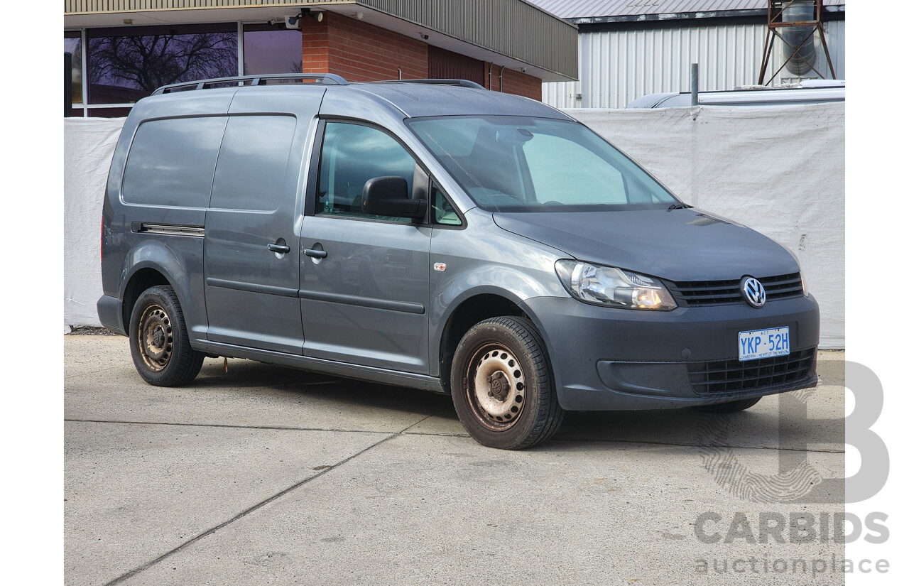 1/2011 Volkswagen Caddy MAXI Tdi250 2K MY11 5d Van Grey 1.6L