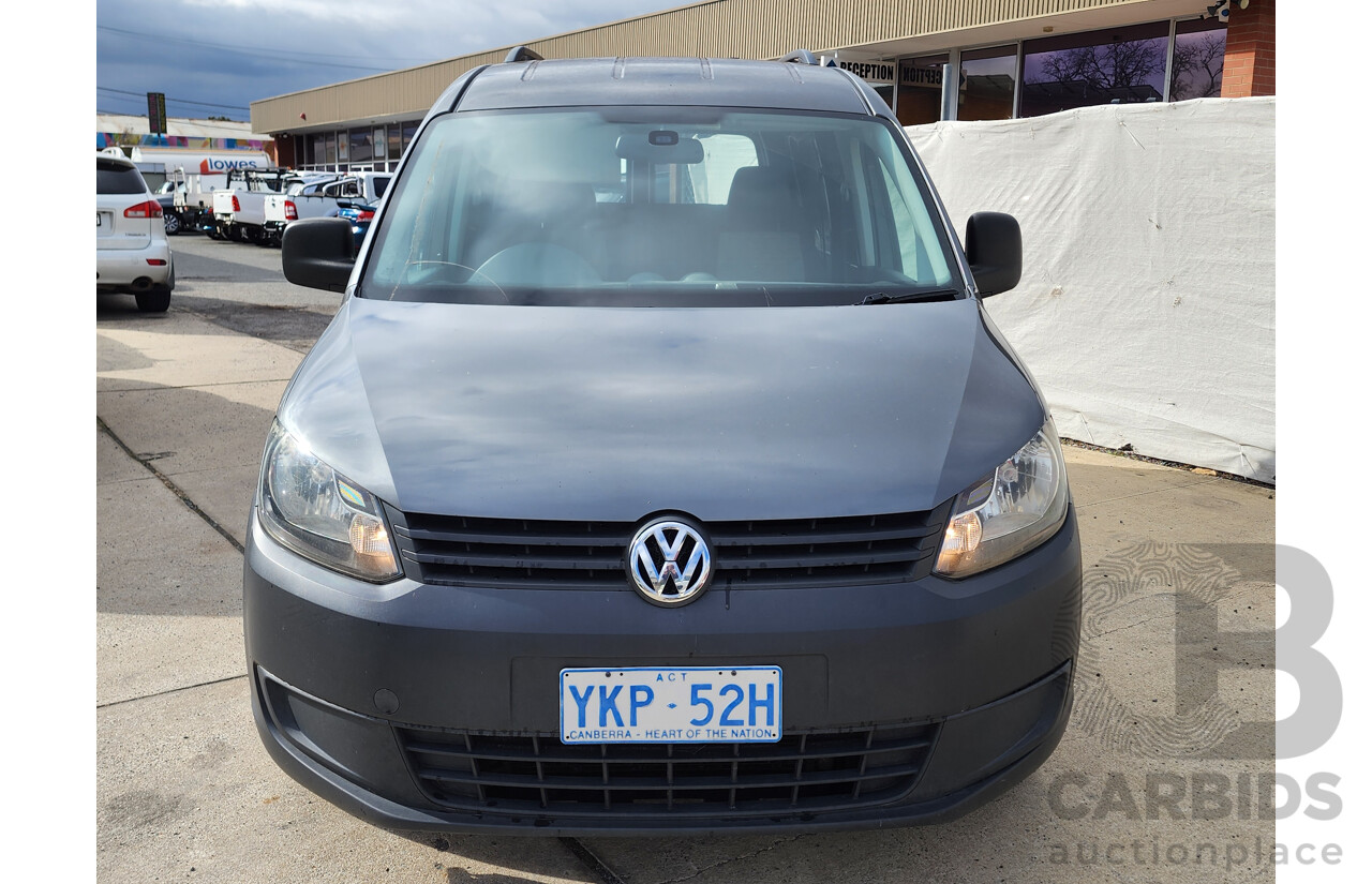 1/2011 Volkswagen Caddy MAXI Tdi250 2K MY11 5d Van Grey 1.6L