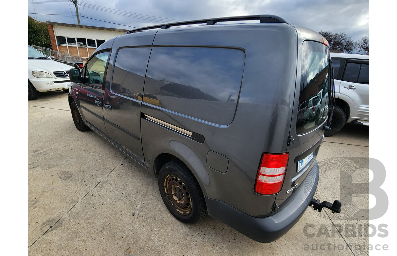 1/2011 Volkswagen Caddy MAXI Tdi250 2K MY11 5d Van Grey 1.6L