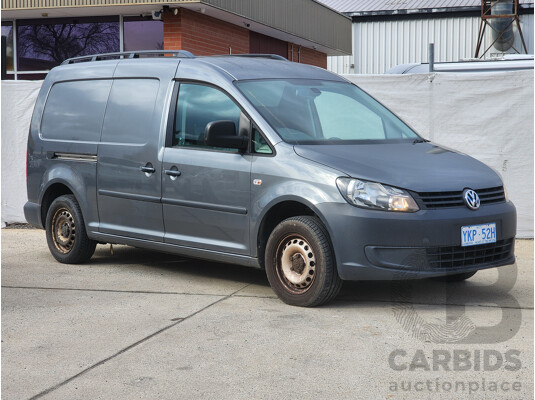 1/2011 Volkswagen Caddy MAXI Tdi250 2K MY11 5d Van Grey 1.6L