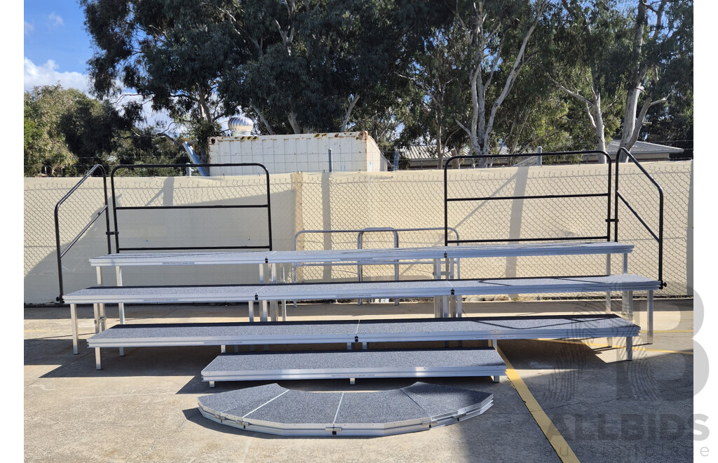 2020, Quattro Tiered Seating by Select Staging Concepts, ORP $11,300