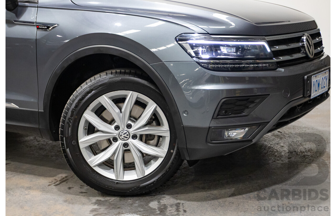 06/2017 Volkswagen Golf Alltrack 132 TSI (AWD) AU MY17 4D Wagon Indium Grey Metallic Turbo 1.8L