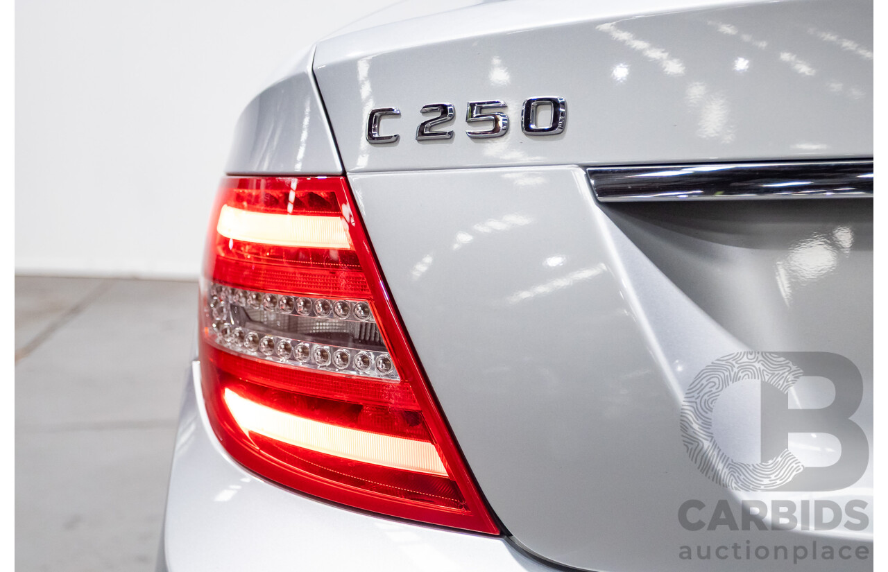 3/2014 Mercedes Benz C250 CDI AMG Pack W204 MY14 2d Coupe Iridium Silver Metallic Turbo Diesel 2.1L
