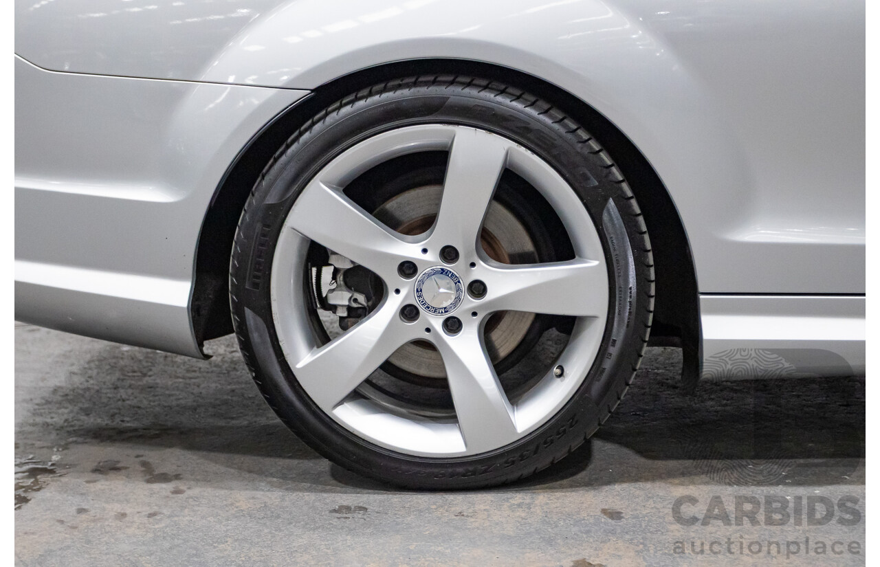 3/2014 Mercedes Benz C250 CDI AMG Pack W204 MY14 2d Coupe Iridium Silver Metallic Turbo Diesel 2.1L