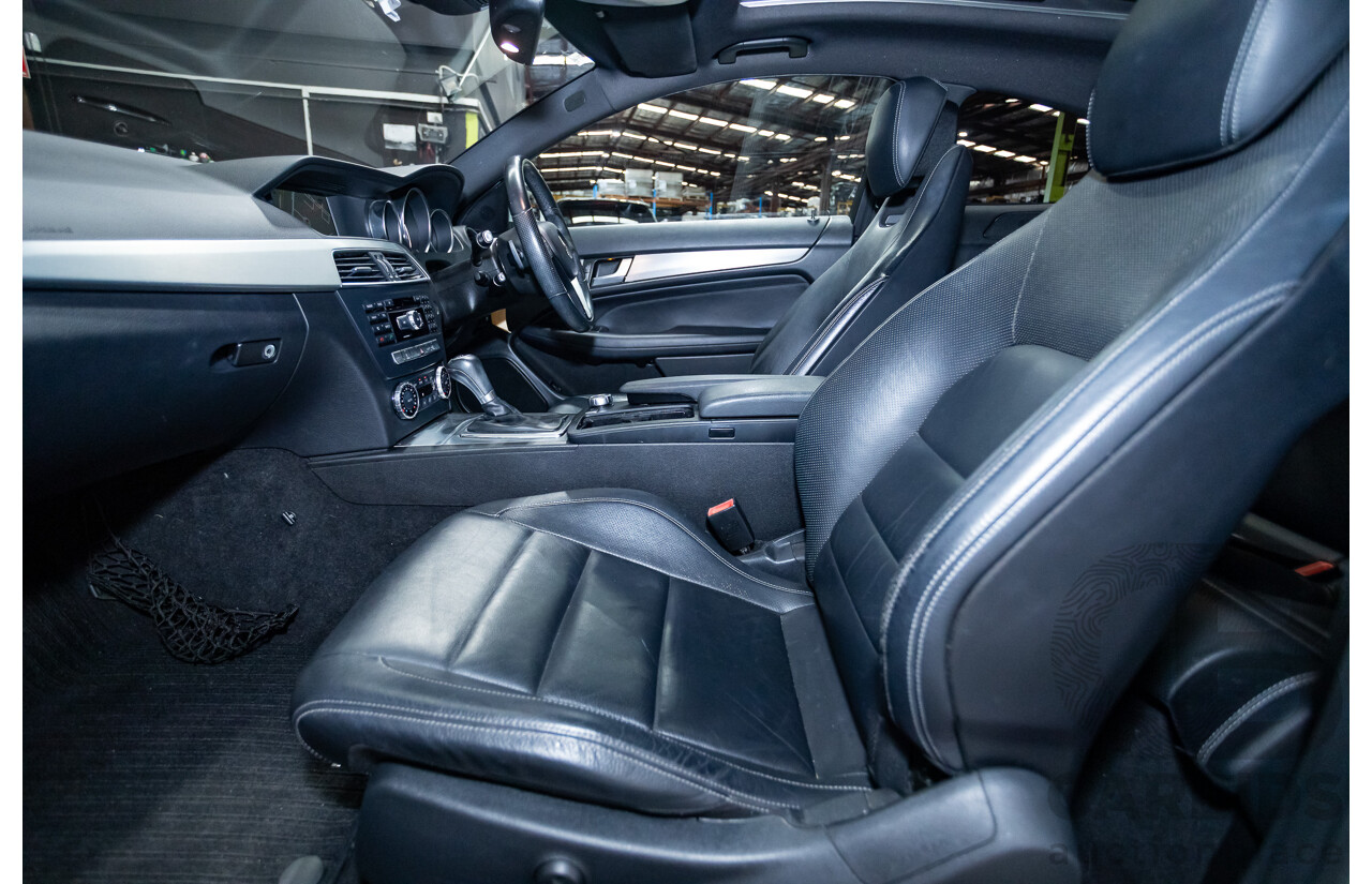 3/2014 Mercedes Benz C250 CDI AMG Pack W204 MY14 2d Coupe Iridium Silver Metallic Turbo Diesel 2.1L
