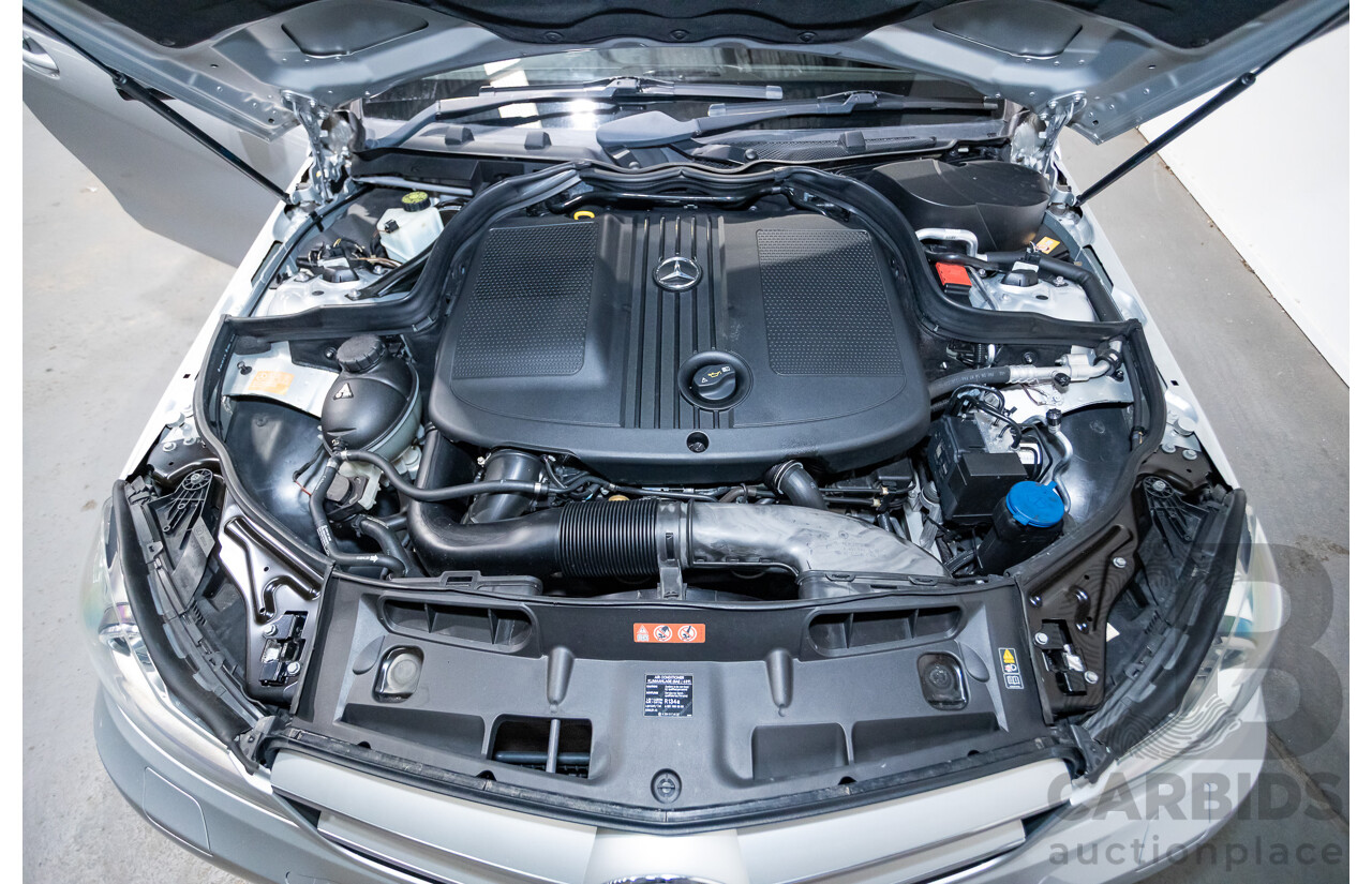 3/2014 Mercedes Benz C250 CDI AMG Pack W204 MY14 2d Coupe Iridium Silver Metallic Turbo Diesel 2.1L