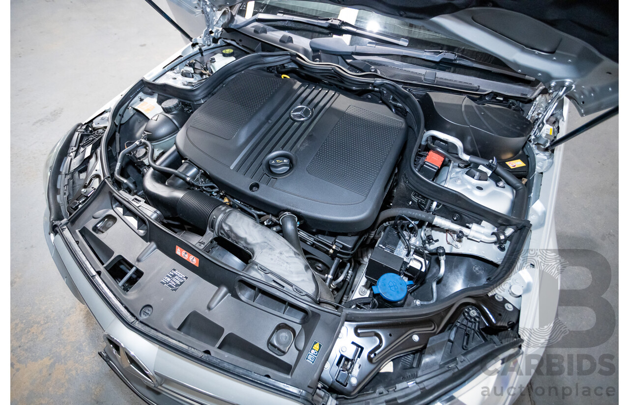 3/2014 Mercedes Benz C250 CDI AMG Pack W204 MY14 2d Coupe Iridium Silver Metallic Turbo Diesel 2.1L