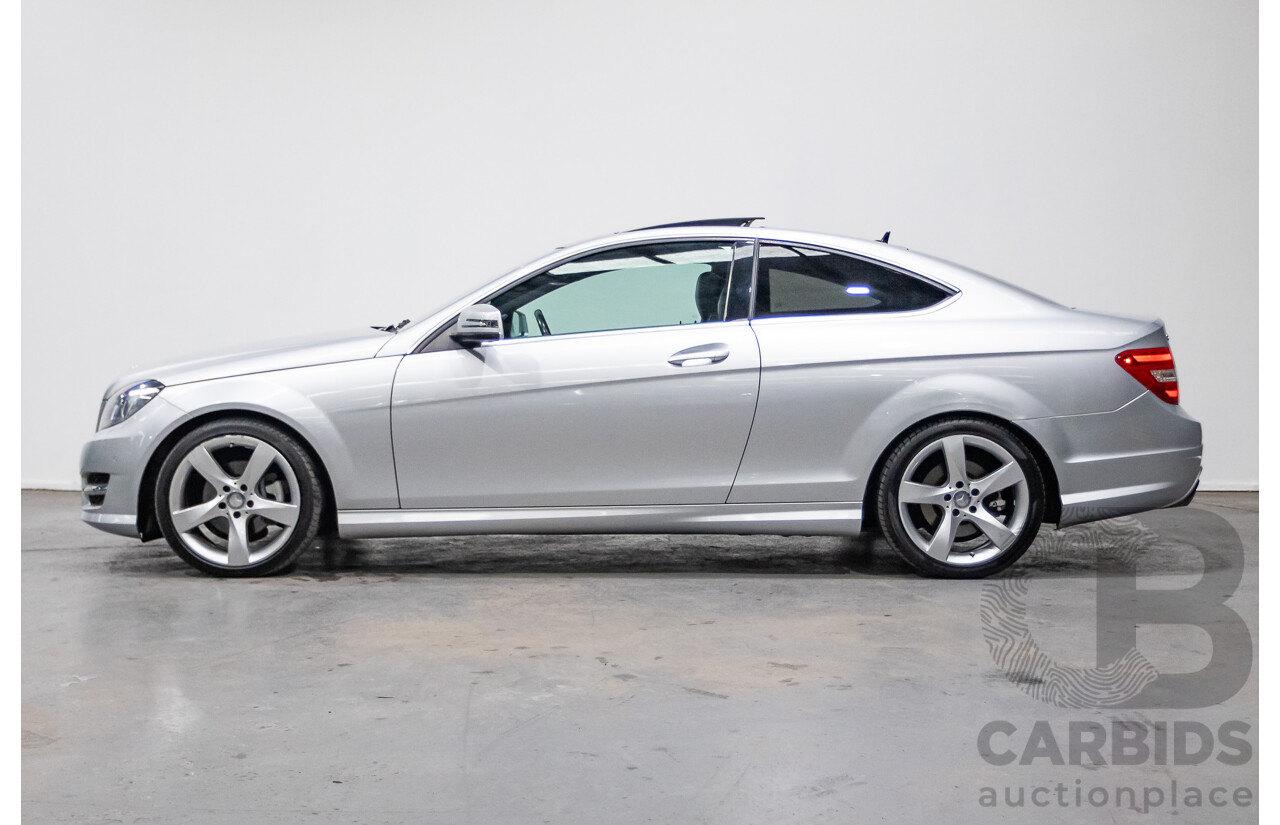 3/2014 Mercedes Benz C250 CDI AMG Pack W204 MY14 2d Coupe Iridium Silver Metallic Turbo Diesel 2.1L