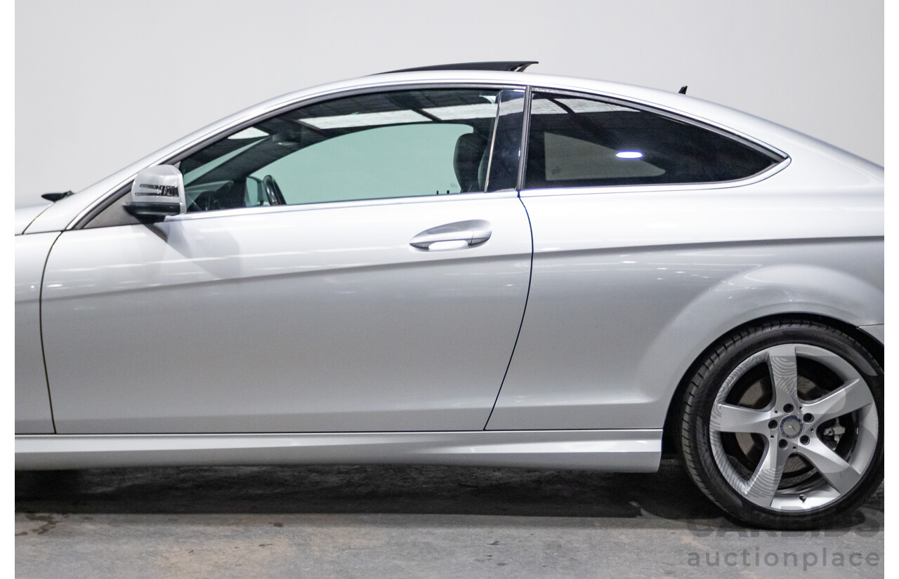 3/2014 Mercedes Benz C250 CDI AMG Pack W204 MY14 2d Coupe Iridium Silver Metallic Turbo Diesel 2.1L