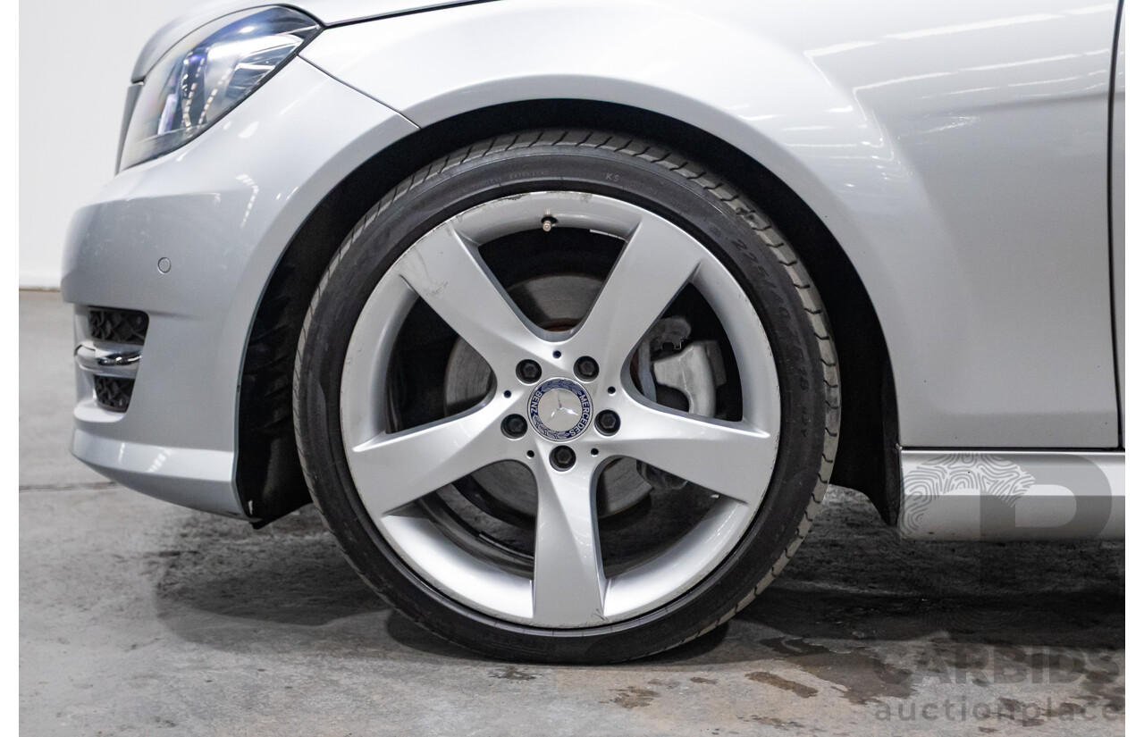 3/2014 Mercedes Benz C250 CDI AMG Pack W204 MY14 2d Coupe Iridium Silver Metallic Turbo Diesel 2.1L