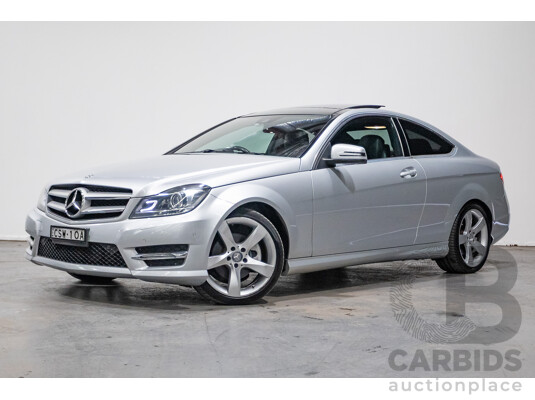 3/2014 Mercedes Benz C250 CDI AMG Pack W204 MY14 2d Coupe Iridium Silver Metallic Turbo Diesel 2.1L