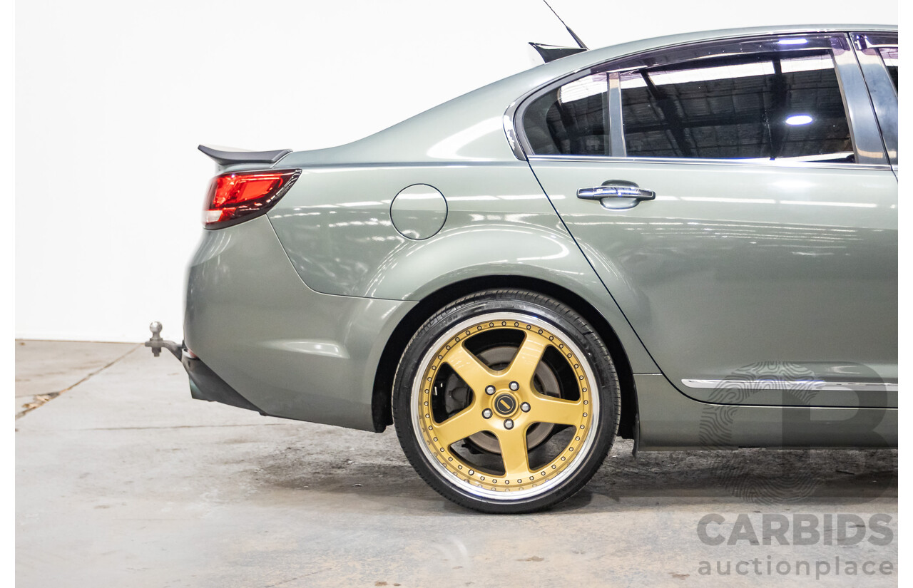 5/2013 Holden VF Calais V 4d Sedan Prussian Steel V8 6.0L
