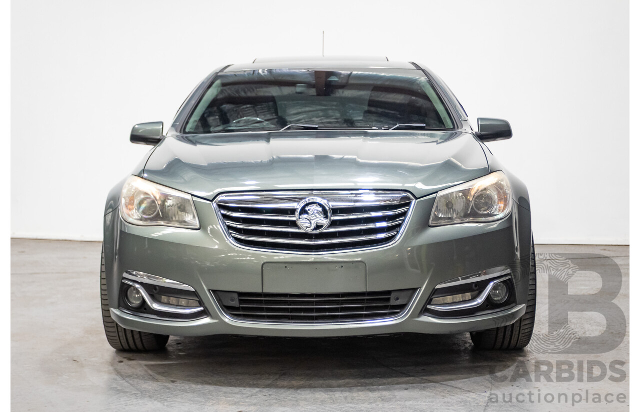 5/2013 Holden VF Calais V 4d Sedan Prussian Steel V8 6.0L
