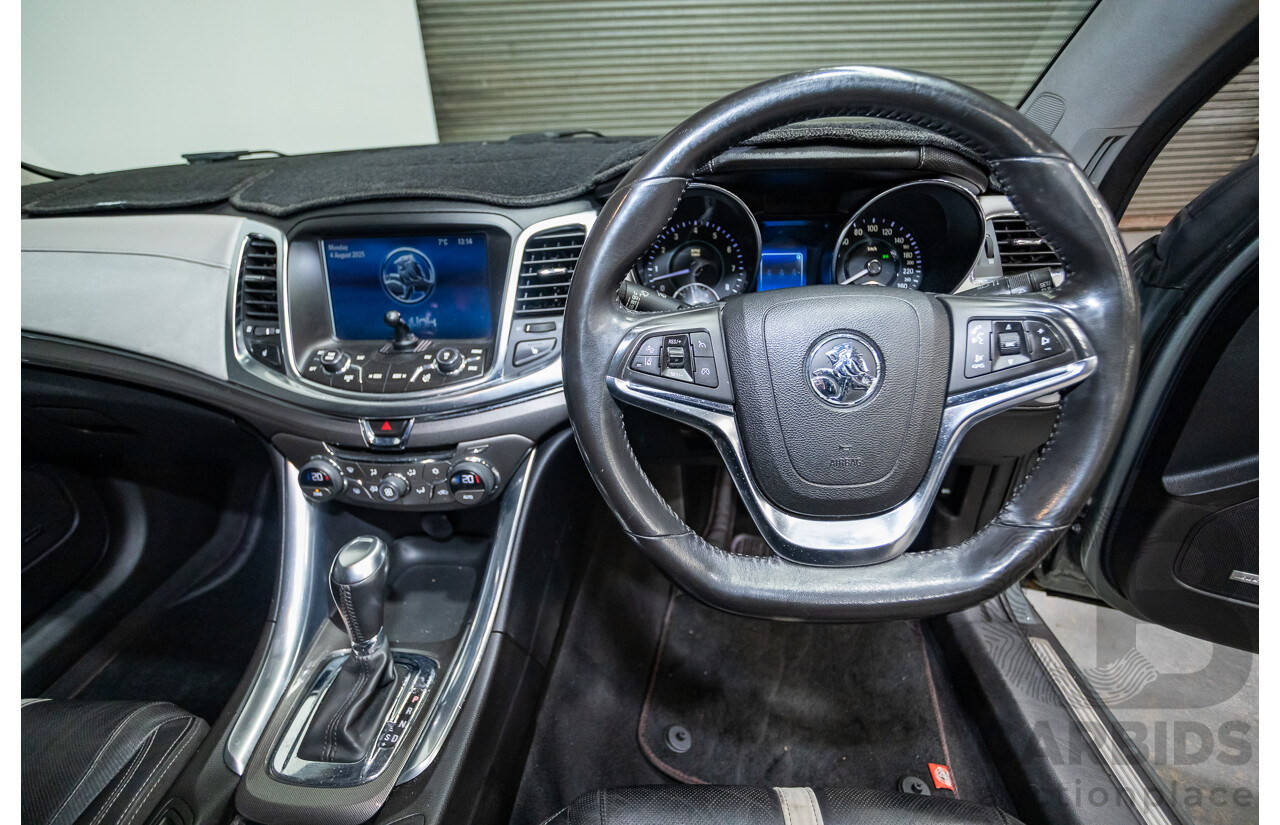 5/2013 Holden VF Calais V 4d Sedan Prussian Steel V8 6.0L