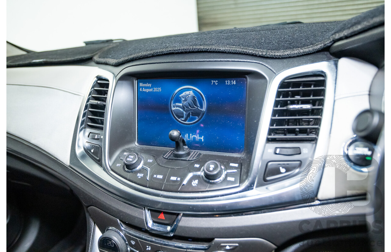 5/2013 Holden VF Calais V 4d Sedan Prussian Steel V8 6.0L