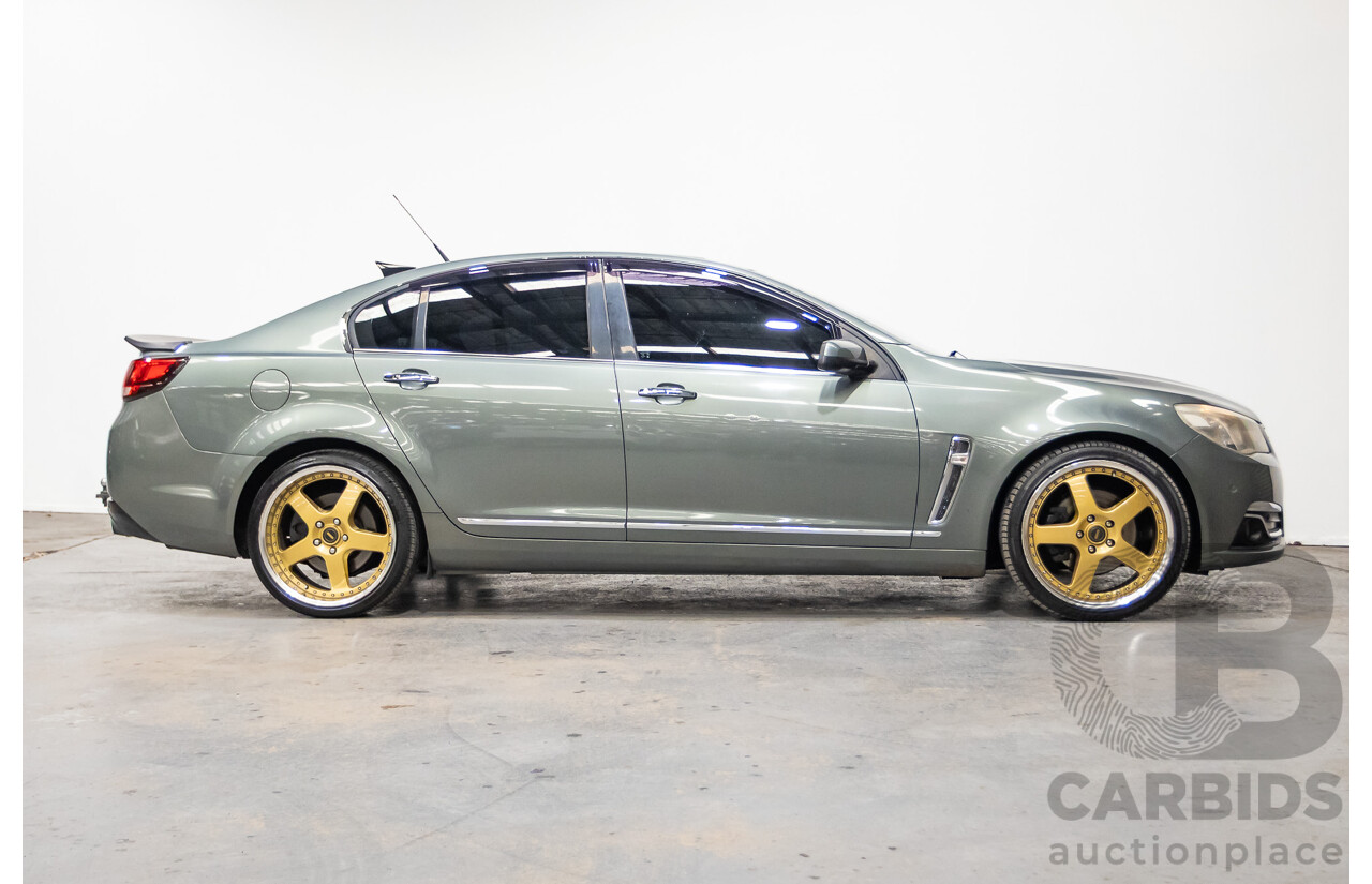 5/2013 Holden VF Calais V 4d Sedan Prussian Steel V8 6.0L