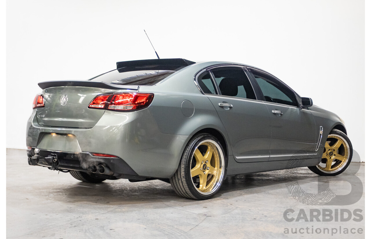 5/2013 Holden VF Calais V 4d Sedan Prussian Steel V8 6.0L