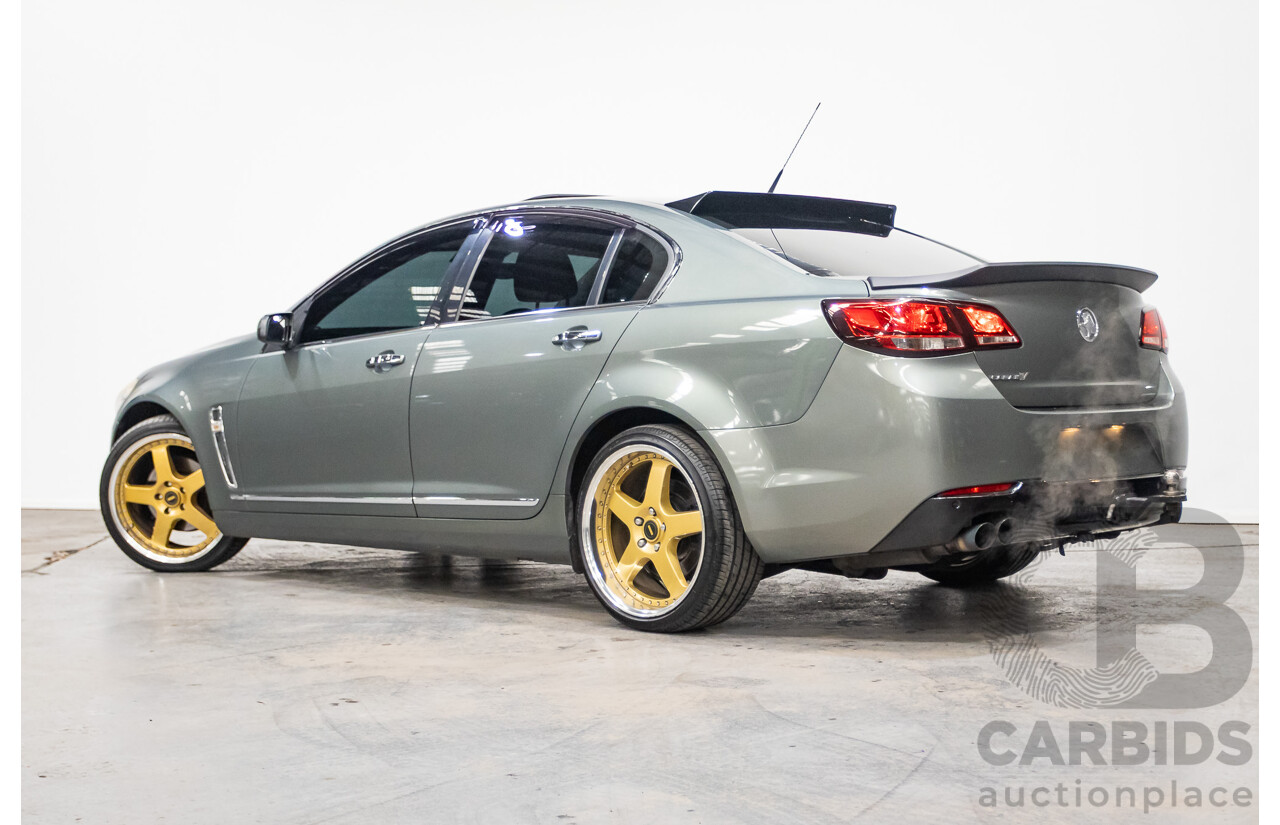5/2013 Holden VF Calais V 4d Sedan Prussian Steel V8 6.0L