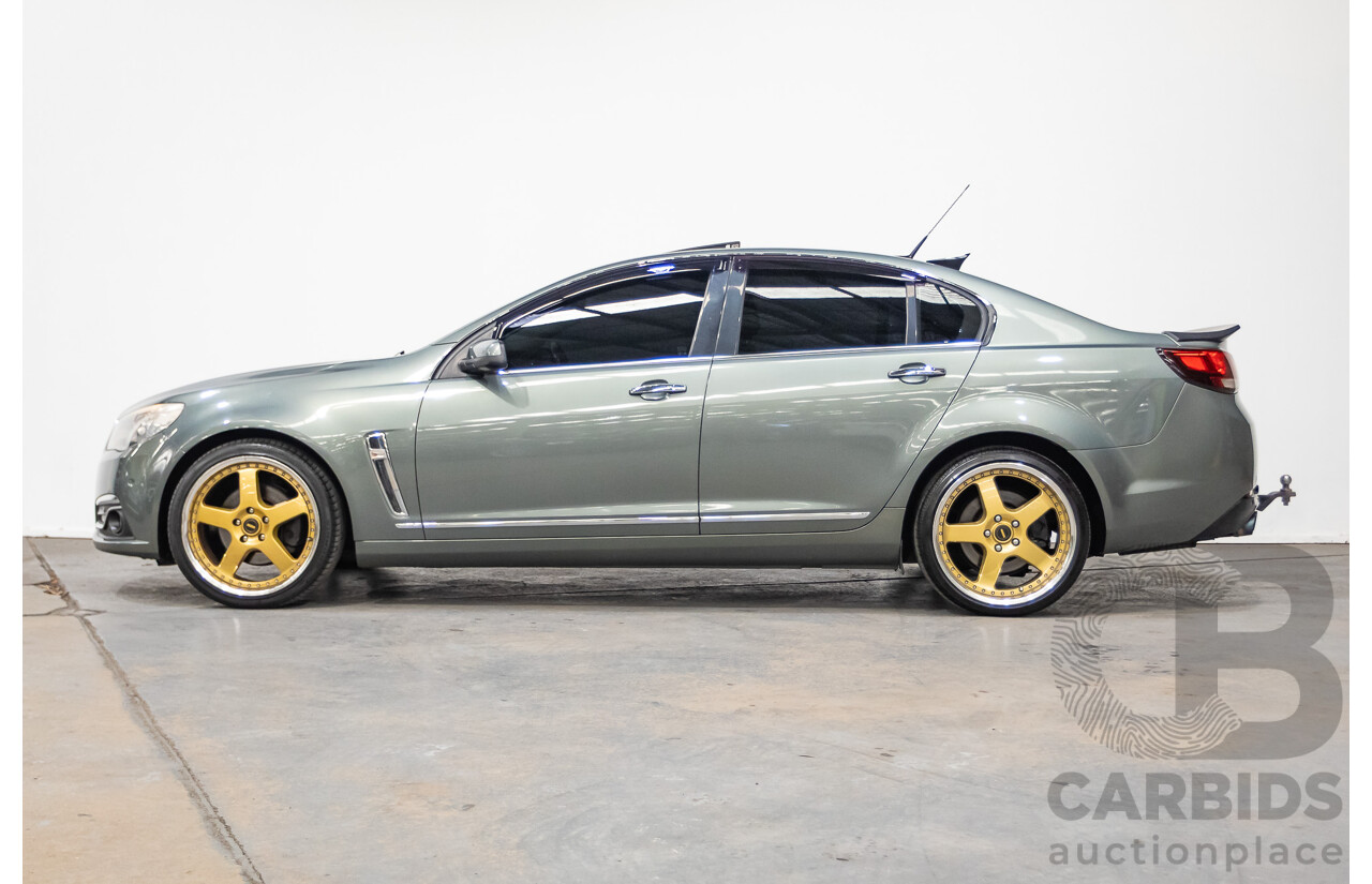 5/2013 Holden VF Calais V 4d Sedan Prussian Steel V8 6.0L