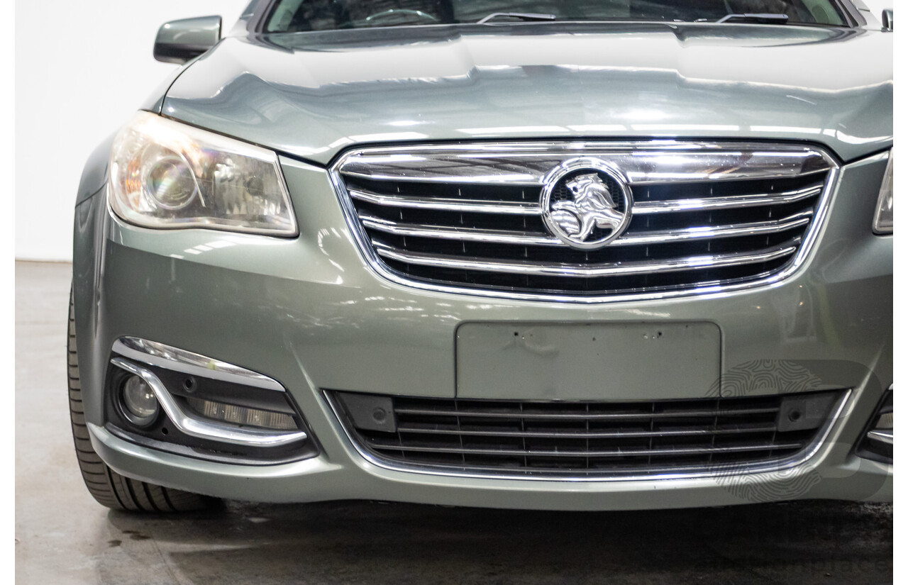 5/2013 Holden VF Calais V 4d Sedan Prussian Steel V8 6.0L