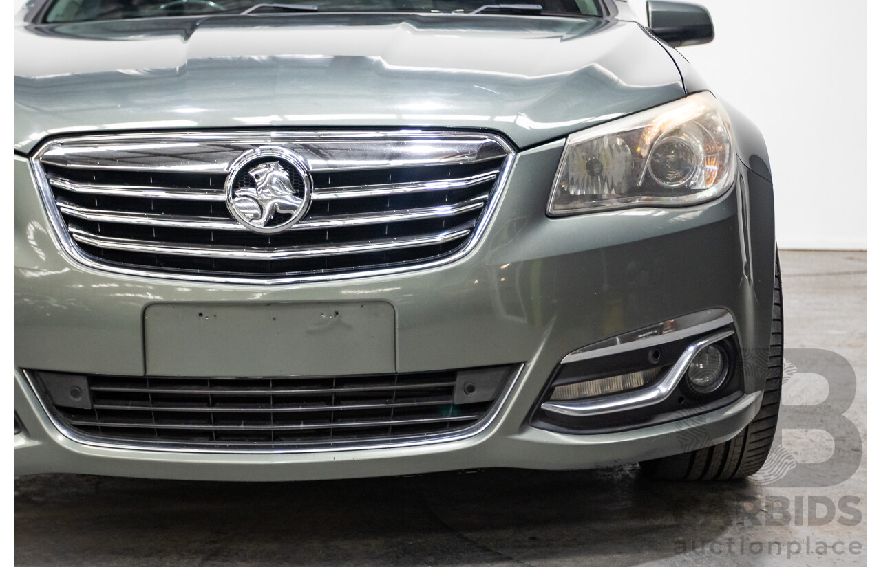 5/2013 Holden VF Calais V 4d Sedan Prussian Steel V8 6.0L