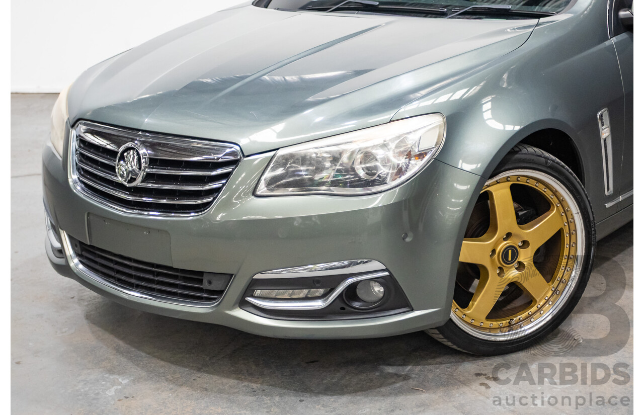 5/2013 Holden VF Calais V 4d Sedan Prussian Steel V8 6.0L