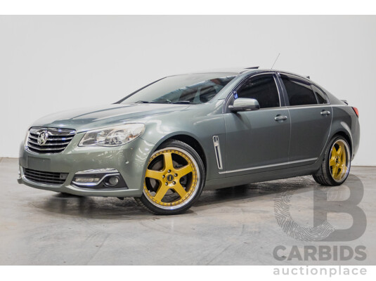 5/2013 Holden VF Calais V 4d Sedan Prussian Steel V8 6.0L