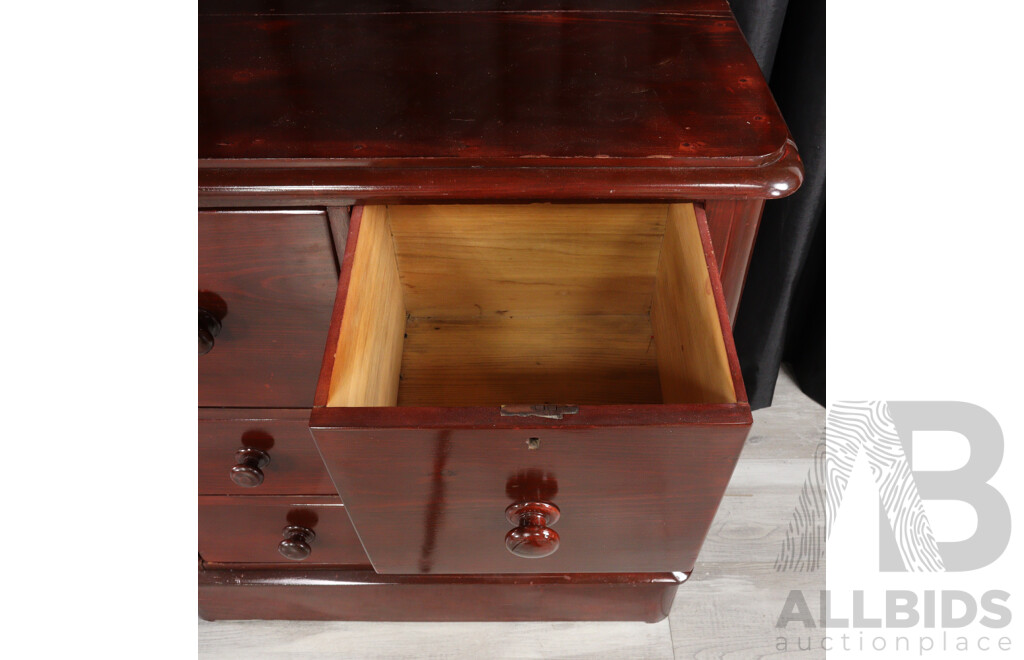 Victorian Mahogany Four Drawer Chest