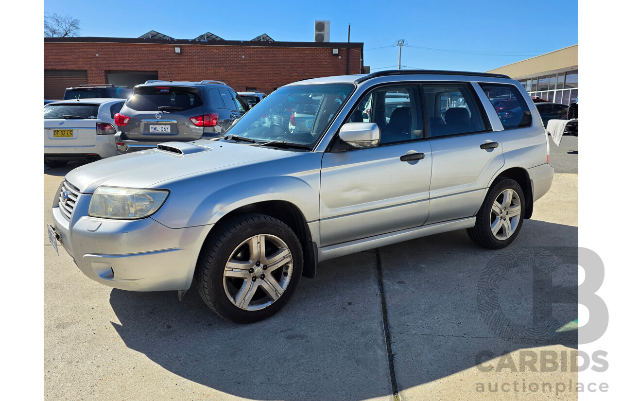 1/2006 Subaru Forester XT Luxury MY06 4d Wagon Silver Turbo 2.5L