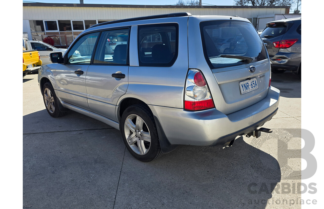 1/2006 Subaru Forester XT Luxury MY06 4d Wagon Silver Turbo 2.5L