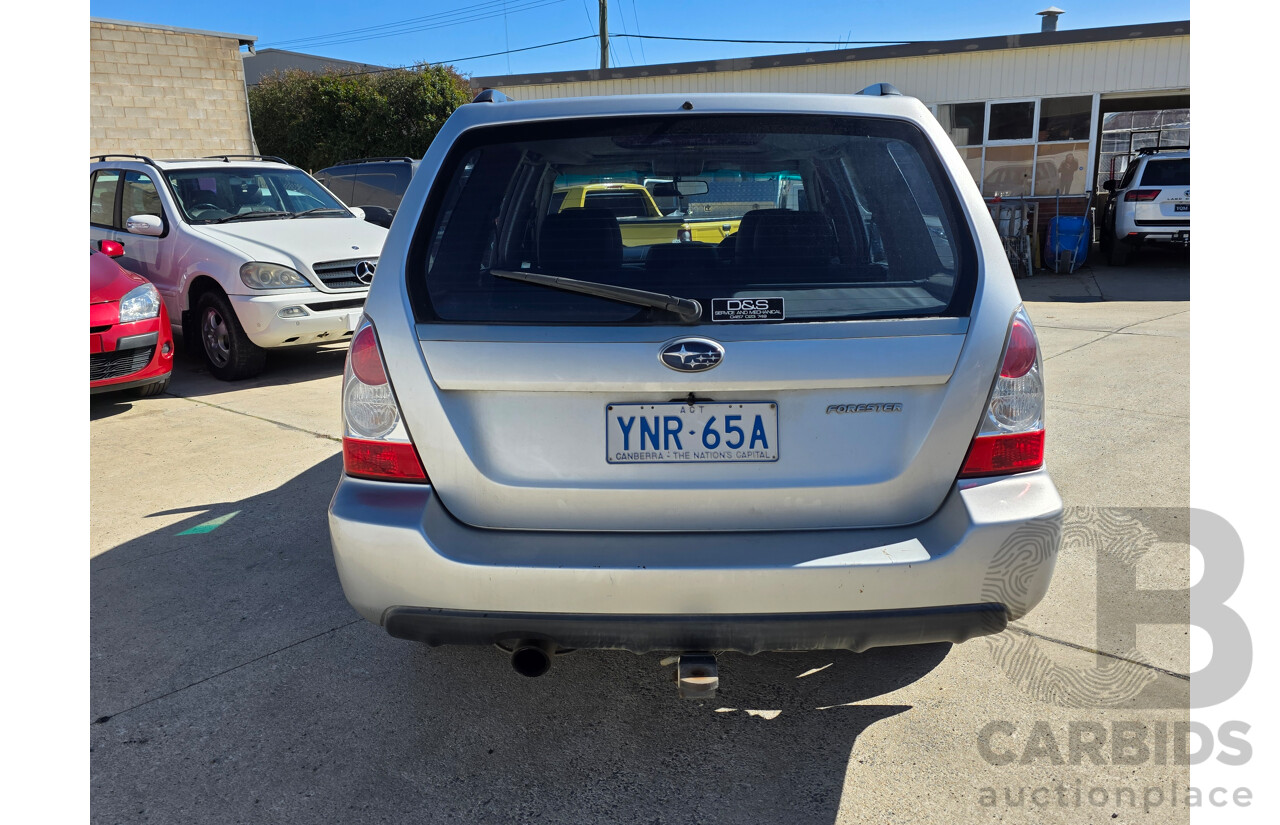 1/2006 Subaru Forester XT Luxury MY06 4d Wagon Silver Turbo 2.5L