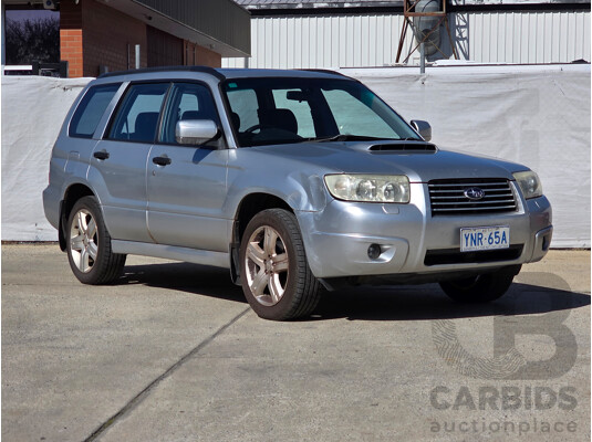 1/2006 Subaru Forester XT Luxury MY06 4d Wagon Silver Turbo 2.5L