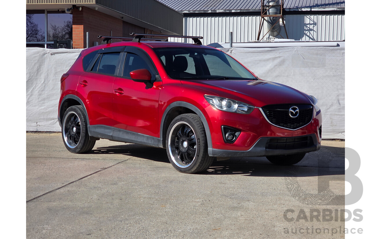 3/2013 Mazda Cx-5 Maxx Sport (4x4) MY13 4d Wagon Soul Red Turbo Diesel 2.2L