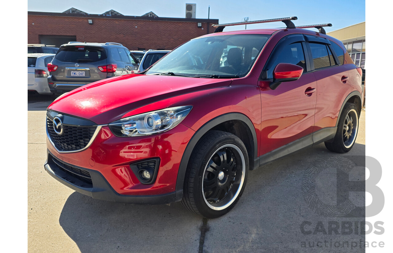 3/2013 Mazda Cx-5 Maxx Sport (4x4) MY13 4d Wagon Soul Red Turbo Diesel 2.2L