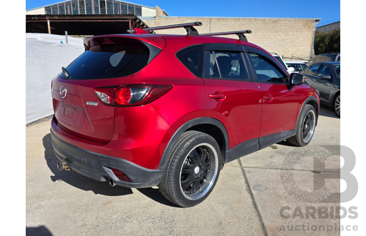 3/2013 Mazda Cx-5 Maxx Sport (4x4) MY13 4d Wagon Soul Red Turbo Diesel 2.2L
