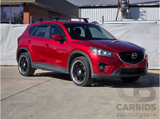 3/2013 Mazda Cx-5 Maxx Sport (4x4) MY13 4d Wagon Soul Red Turbo Diesel 2.2L