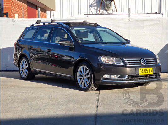 5/2012 Volkswagen Passat 125 TDI Highline 3C MY12 4d Wagon Brown 2.0L