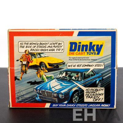 Vintage Dinky Toys Diecast Triumph TR7, The New Avengers, Purdeys TR7 with Original Box