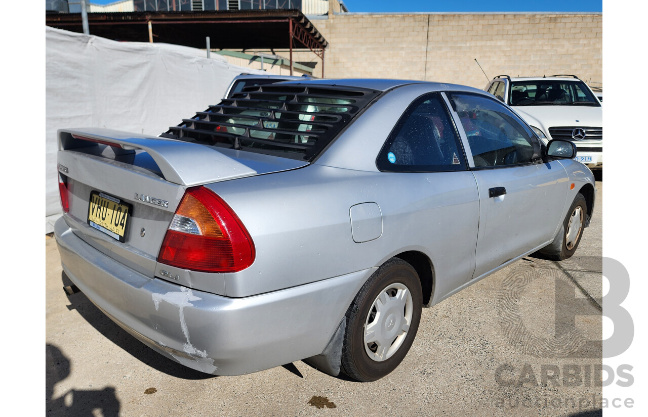 9/1998 Mitsubishi Lancer GLi CE 2d Coupe Silver 1.5L