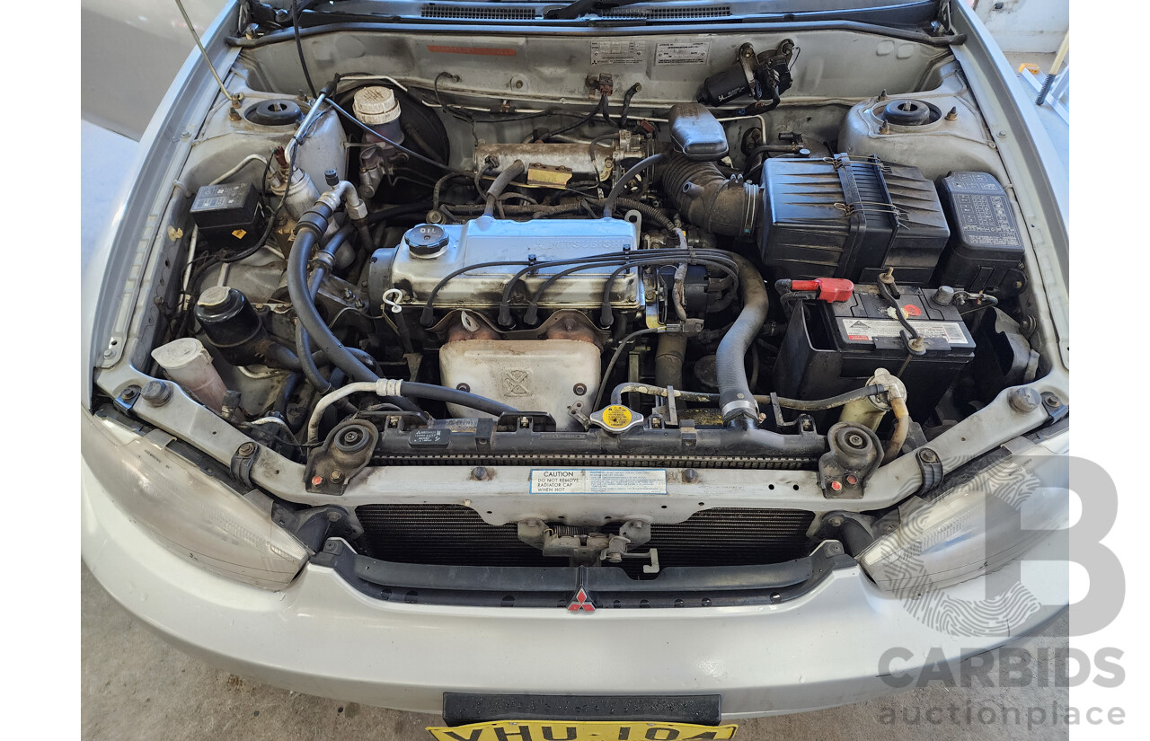 9/1998 Mitsubishi Lancer GLi CE 2d Coupe Silver 1.5L